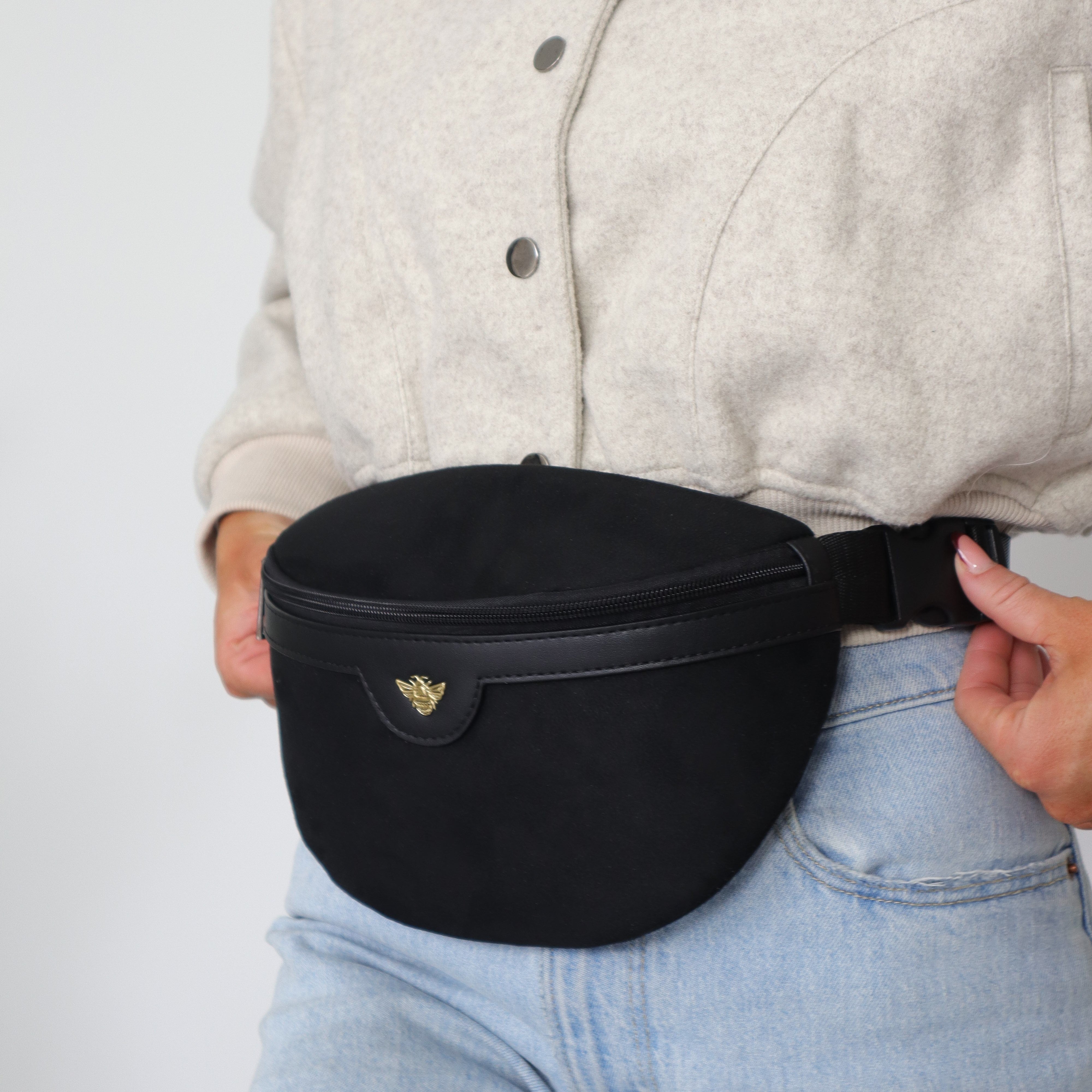Black Hipster Bag - Onyx