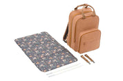 Baby Travel Crib Changing Rucsac - Vegan Leather Porcini - RucPOD ® - 4