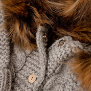 Alpaca Pram Suit - Grey
