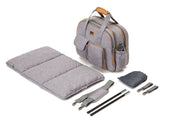 Baby Travel Crib Changing Bag - Windsor Grey - POD ® - 6