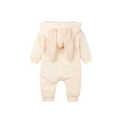 Onesie with Rabbit Ears - Cream
