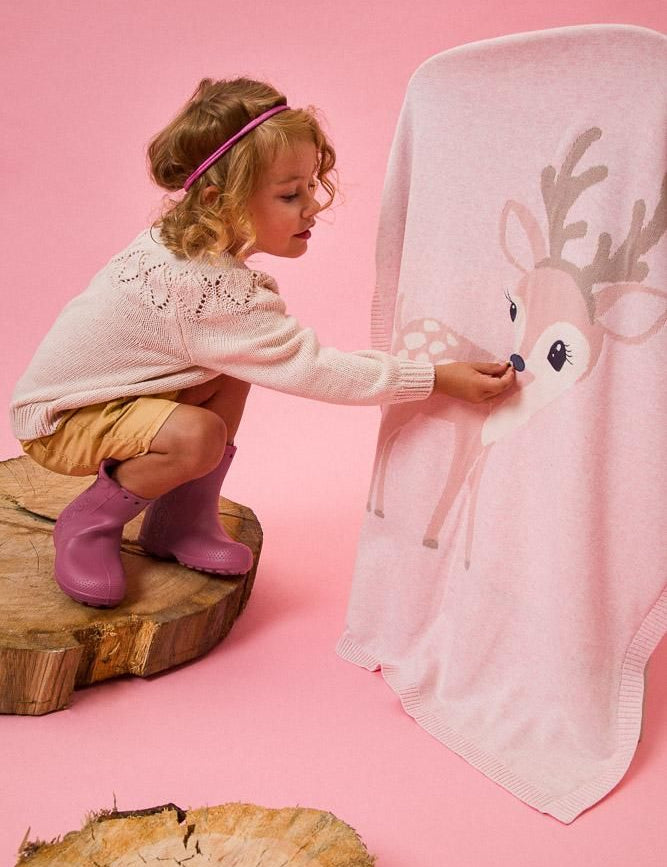 Baby Blanket - Felicity Fawn - 1