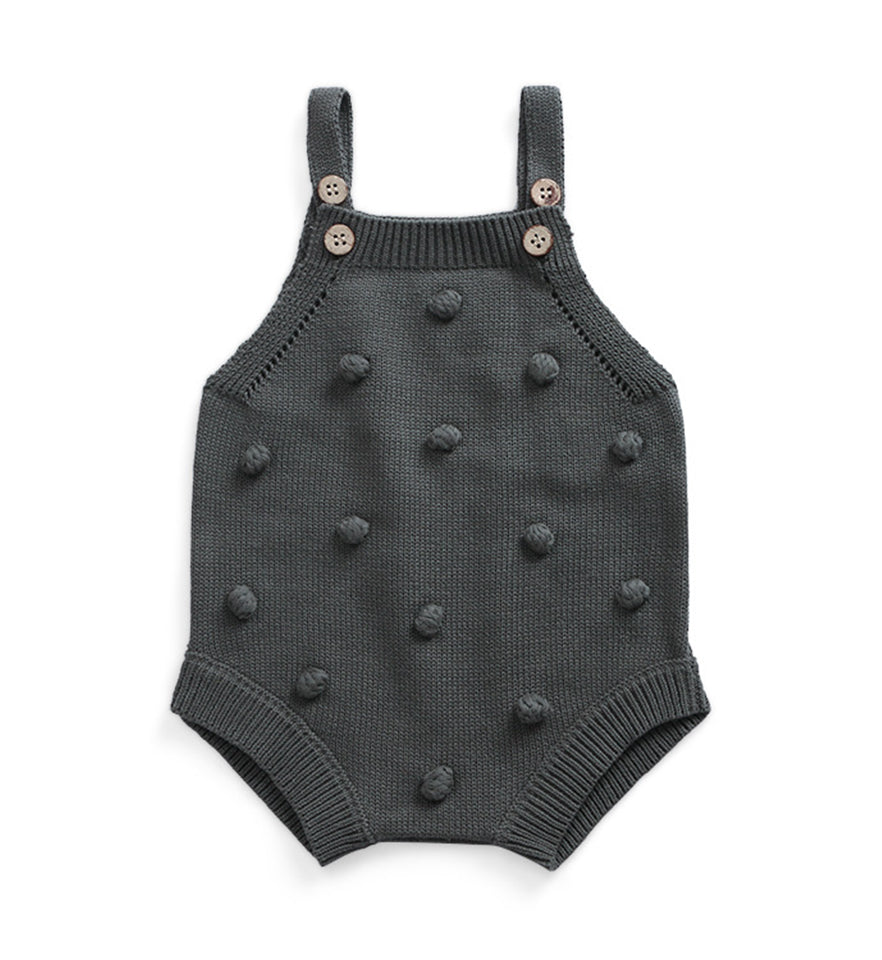 Knitted Bobble Rompers