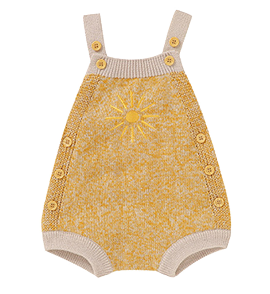 Sunshine Knitted Rompers but