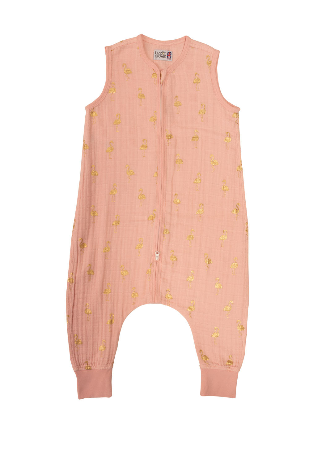 Flamingo Muslin Sleep Suit (12-24 Months)