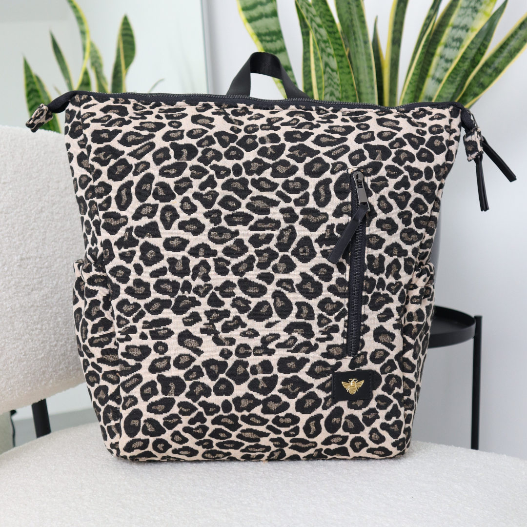 Wildcat Leopard Print Backpack