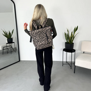 Leopard Print Baby Carrier, backpack and Hipster Bag Bundle