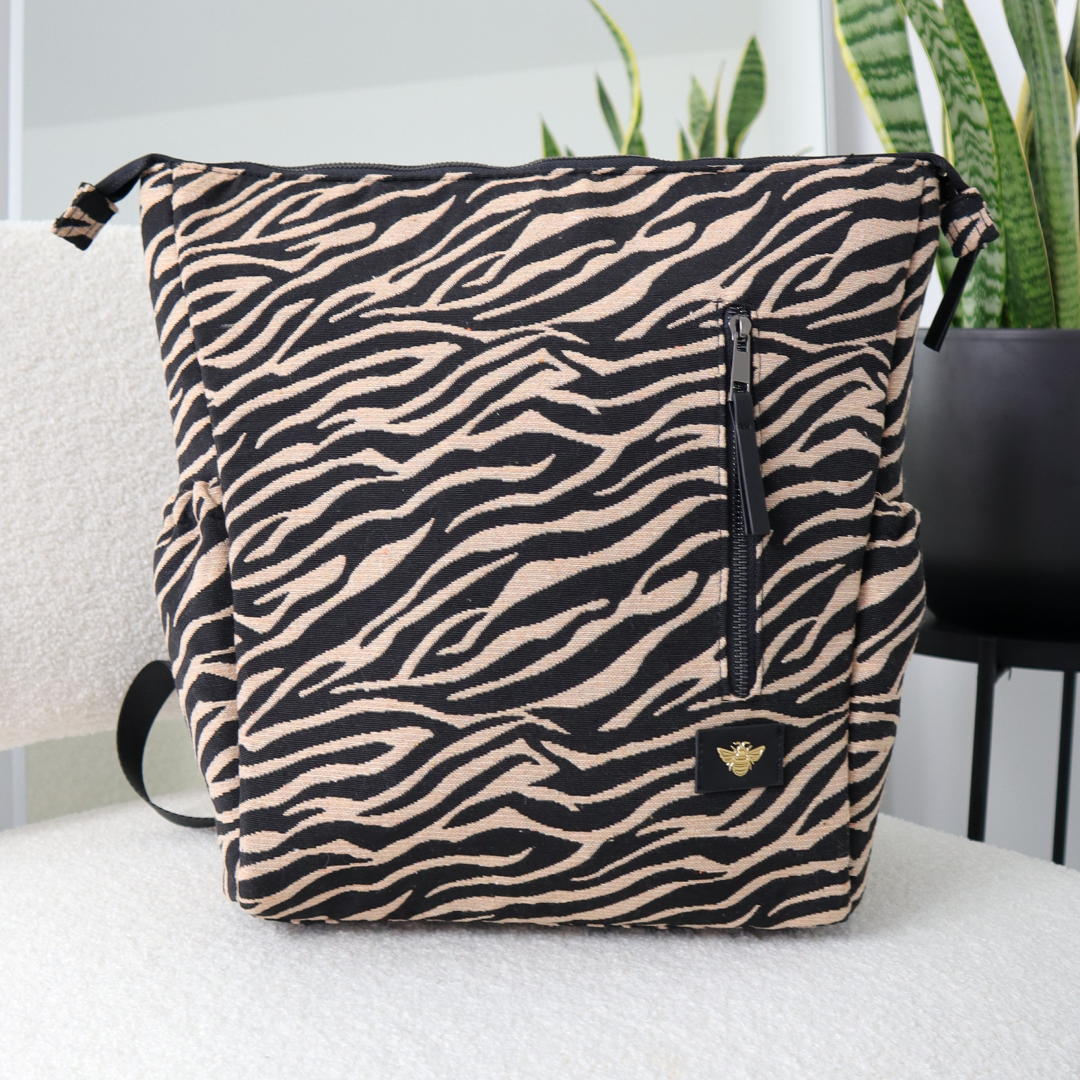 black and white zebra print jansport backpack Zebra Print Backpack