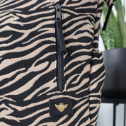 Zebrano Zebra Print Backpack