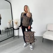 Zebra Print Baby Carrier, backpack and Hipster Bag Bundle