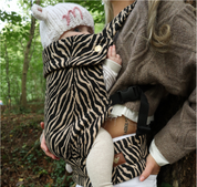 Zebra Print Baby Carrier - Zebrano