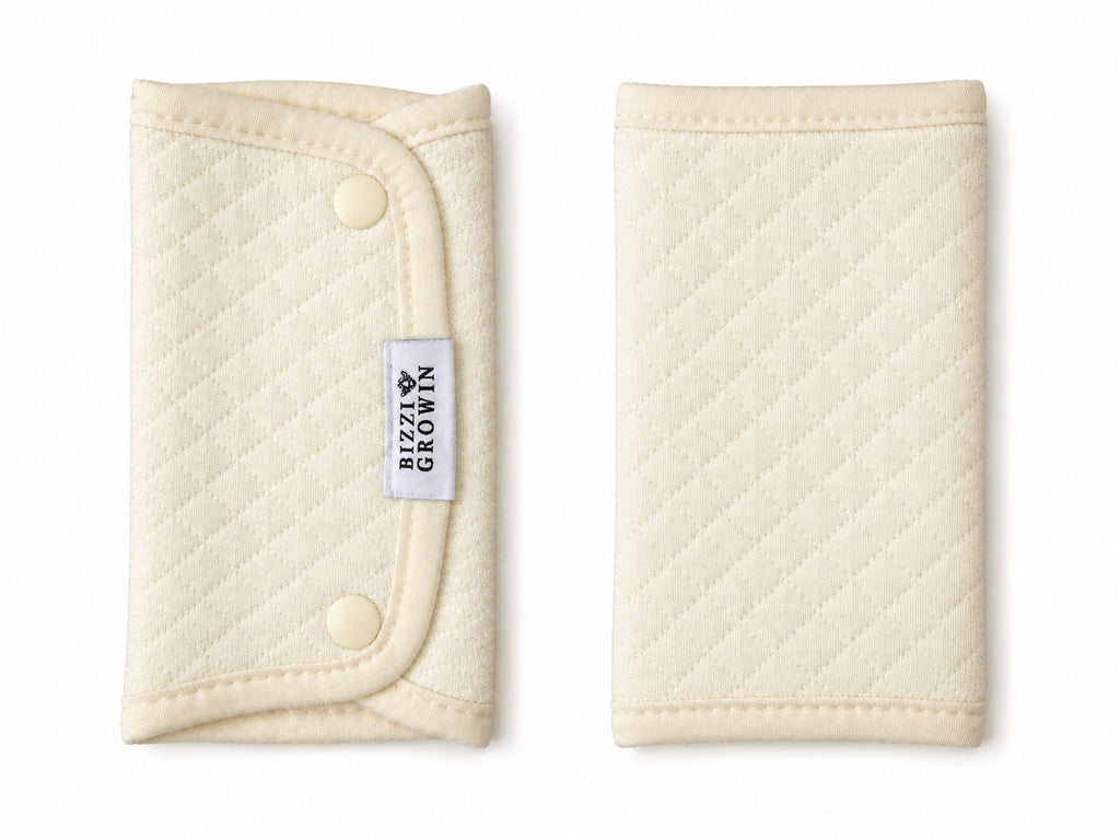 Nomad Baby Carrier Teething Pads - Cream