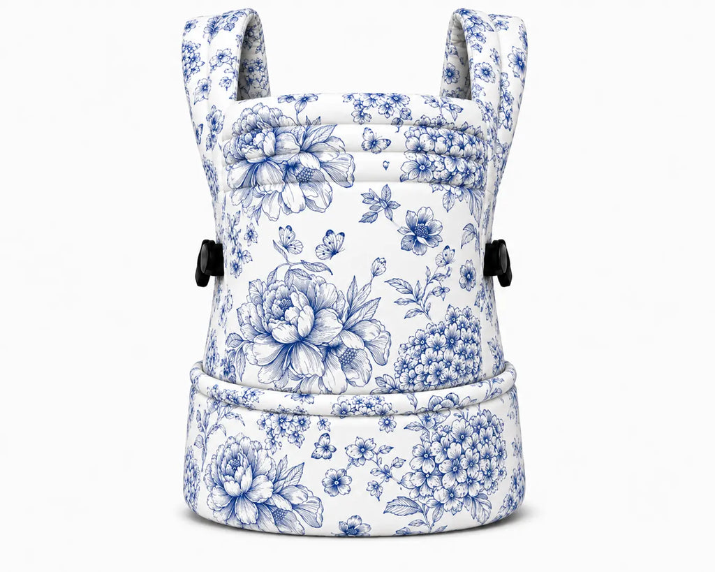 Nomad Pure Organic Baby Carrier - Blue Hydrangea
