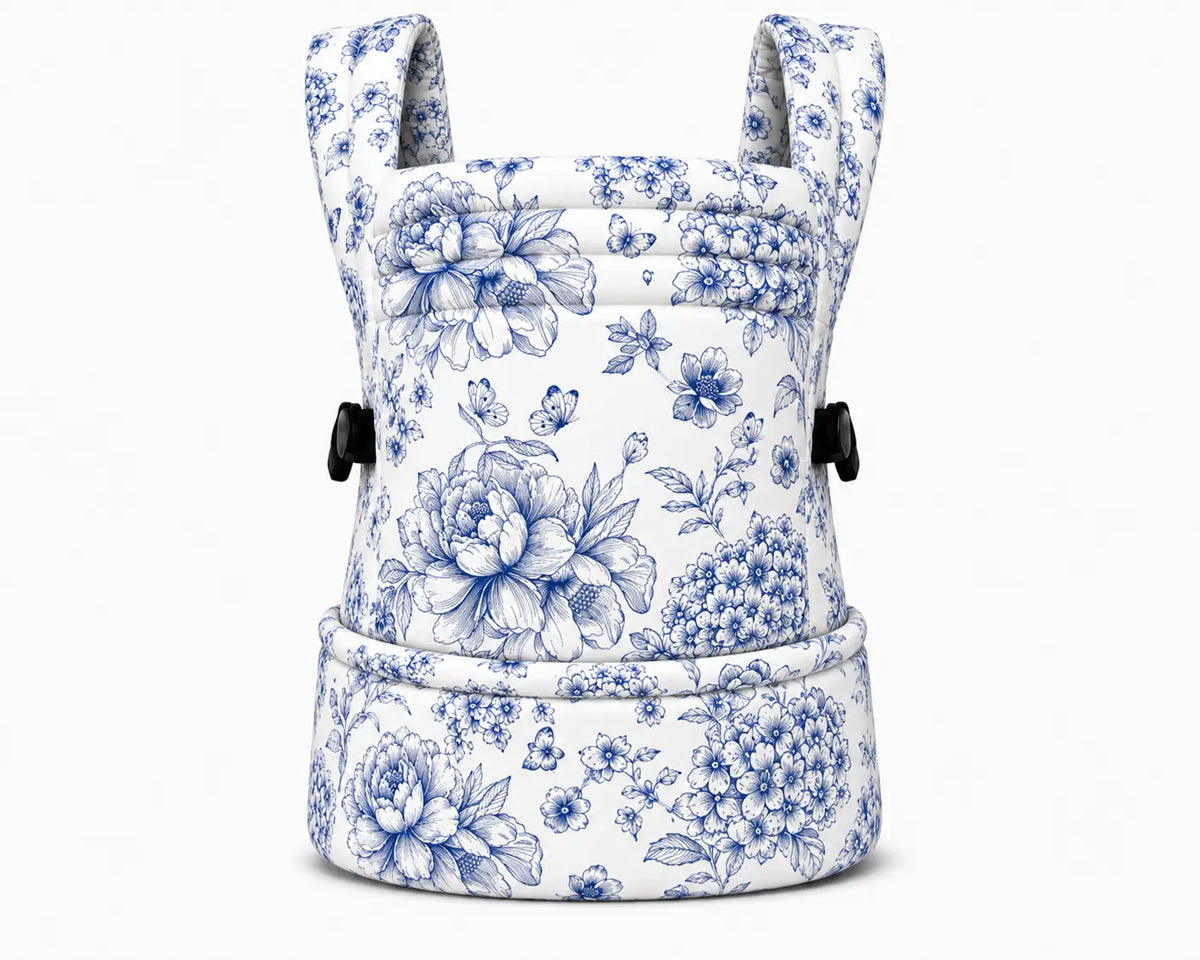 Nomad Pure Organic Baby Carrier - Blue Hydrangea