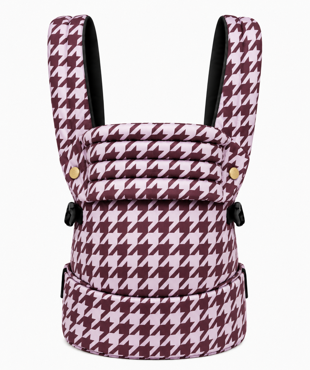 Nomad Air Houndstooth Baby Carrier - Harlow Sweet Lilac