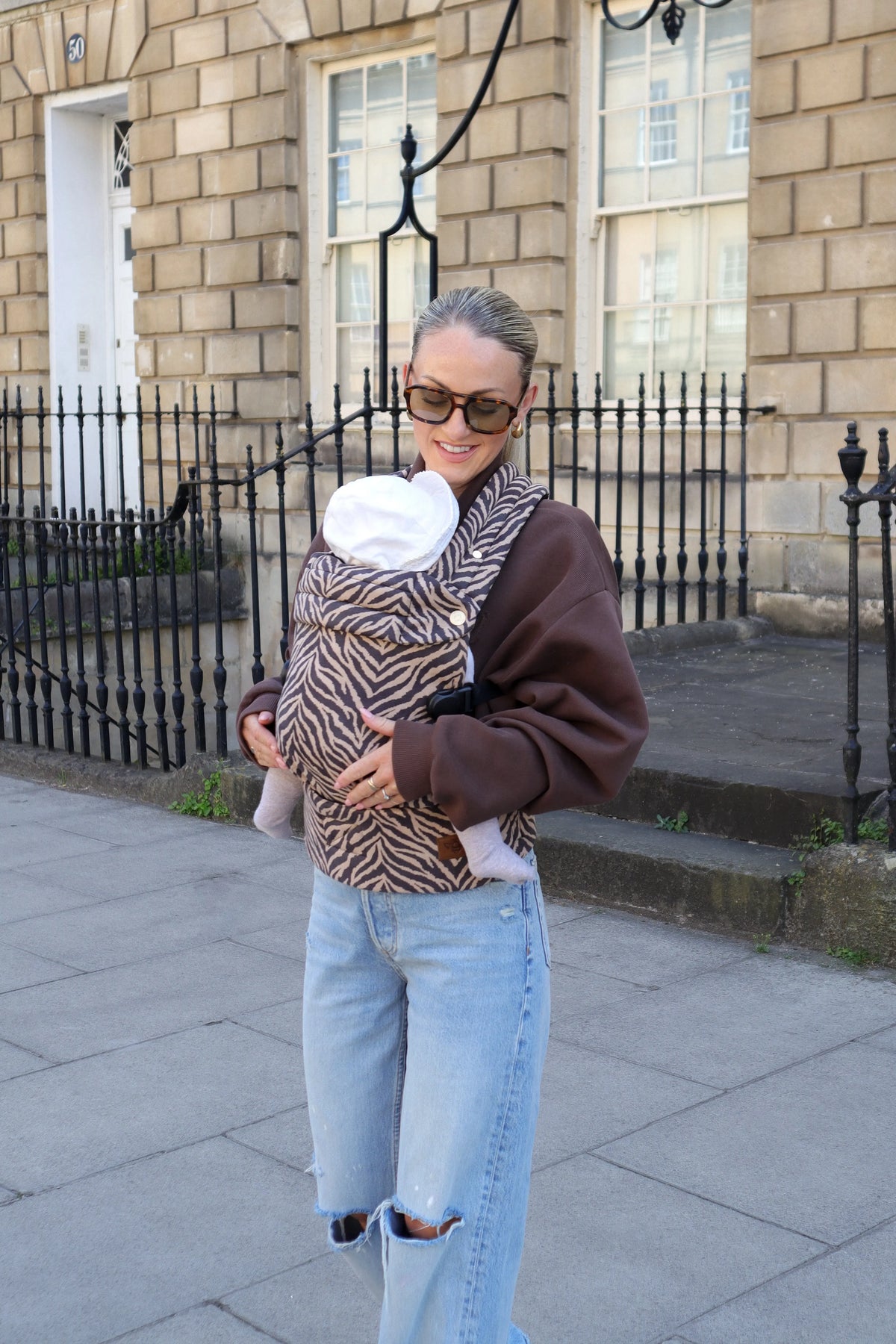 Nomad Air Animal Print Baby Carrier - Zebrano