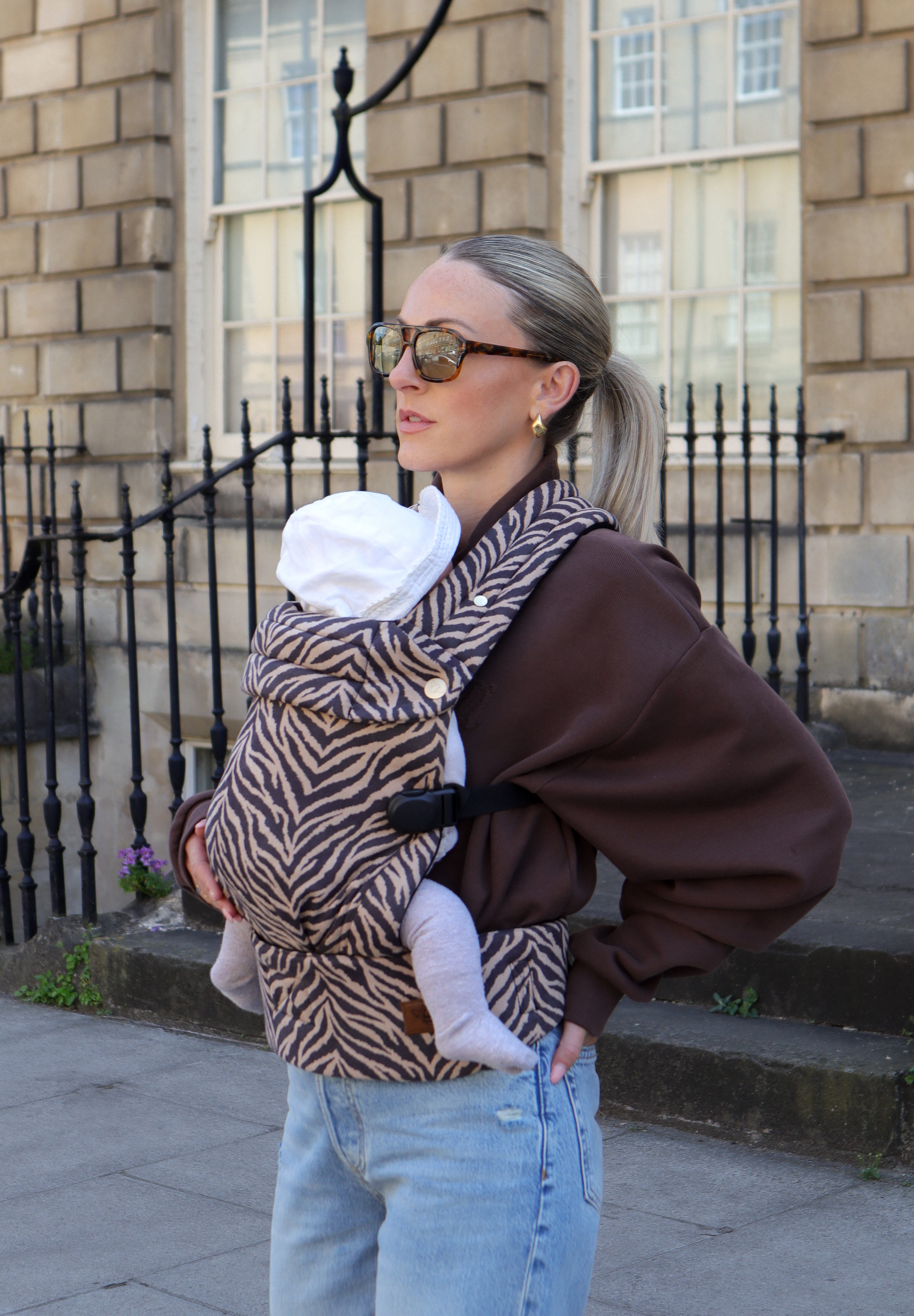 Nomad Air Animal Print Baby Carrier - Zebrano