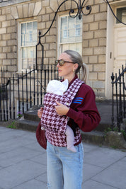 Nomad Air Houndstooth Baby Carrier - Harlow Sweet Lilac