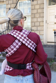 Nomad Air Houndstooth Baby Carrier - Harlow Sweet Lilac