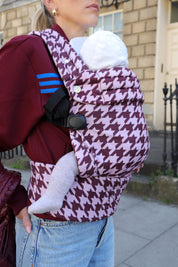 Nomad Air Houndstooth Baby Carrier - Harlow Sweet Lilac