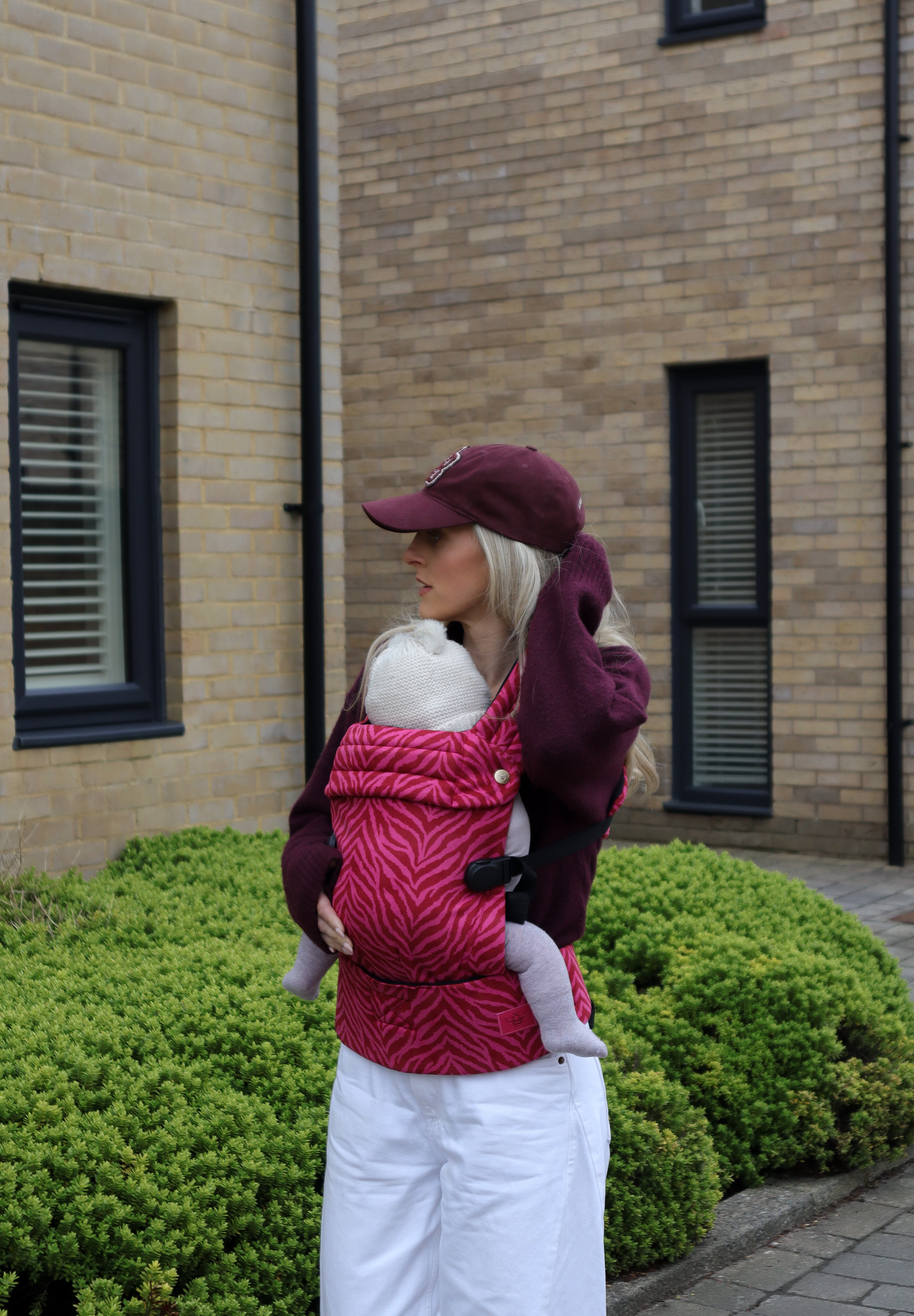 Nomad Air Animal Print Baby Carrier - Flaming Zebrano