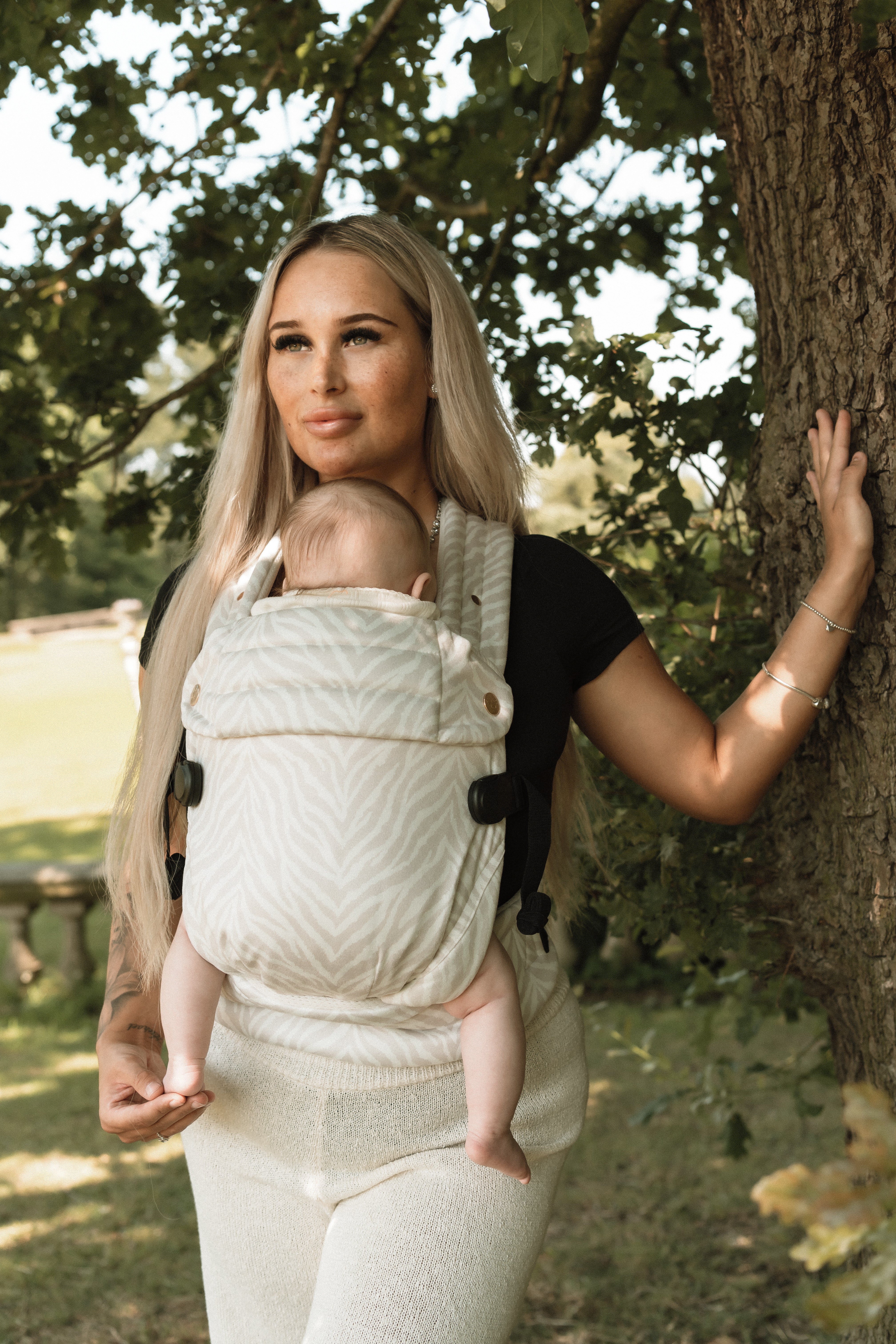Gazelle Print Baby Carrier | Pay with Klarna – Bizzi Growin