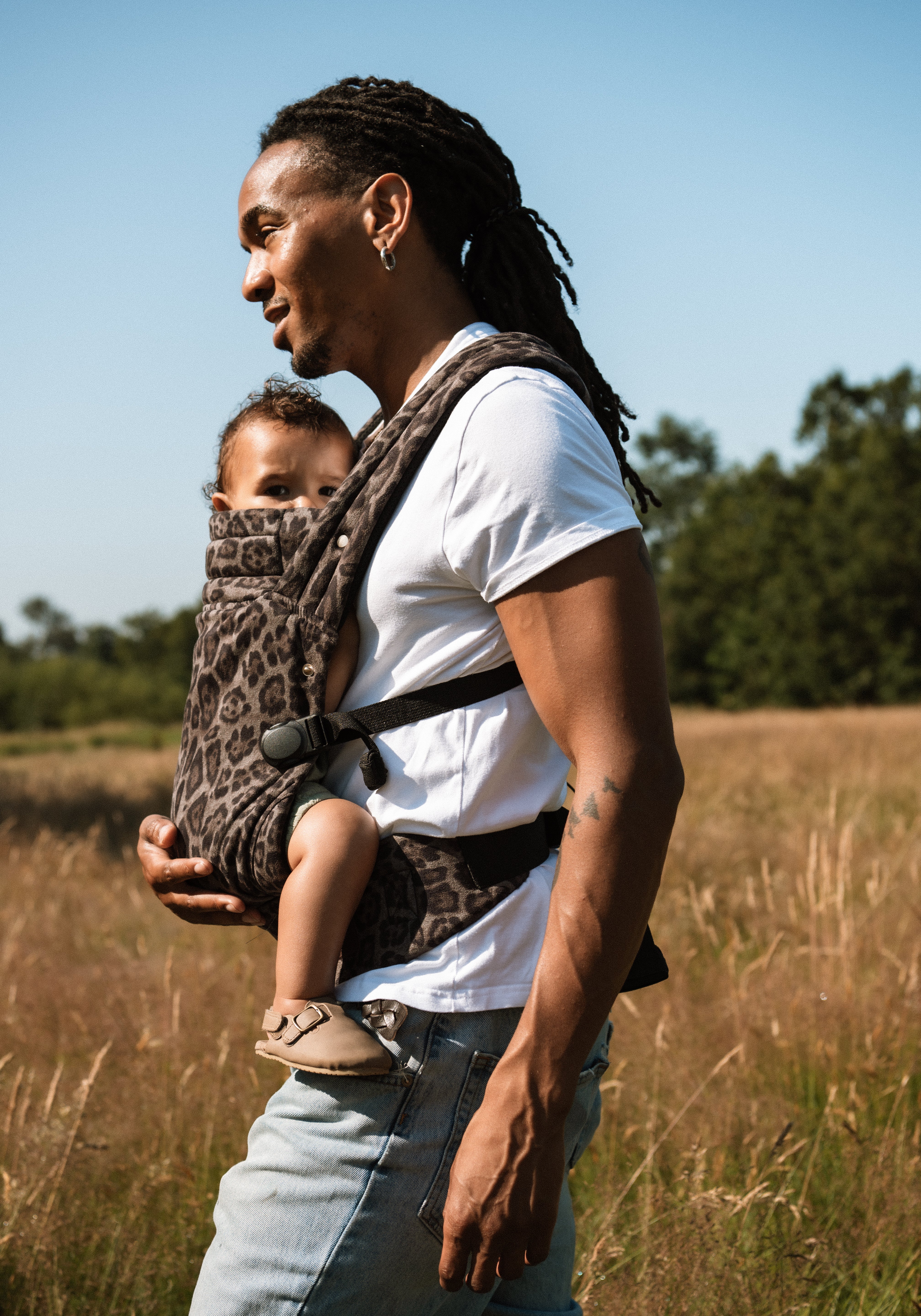 Nomad Air Animal Print Baby Carrier - Jaguar