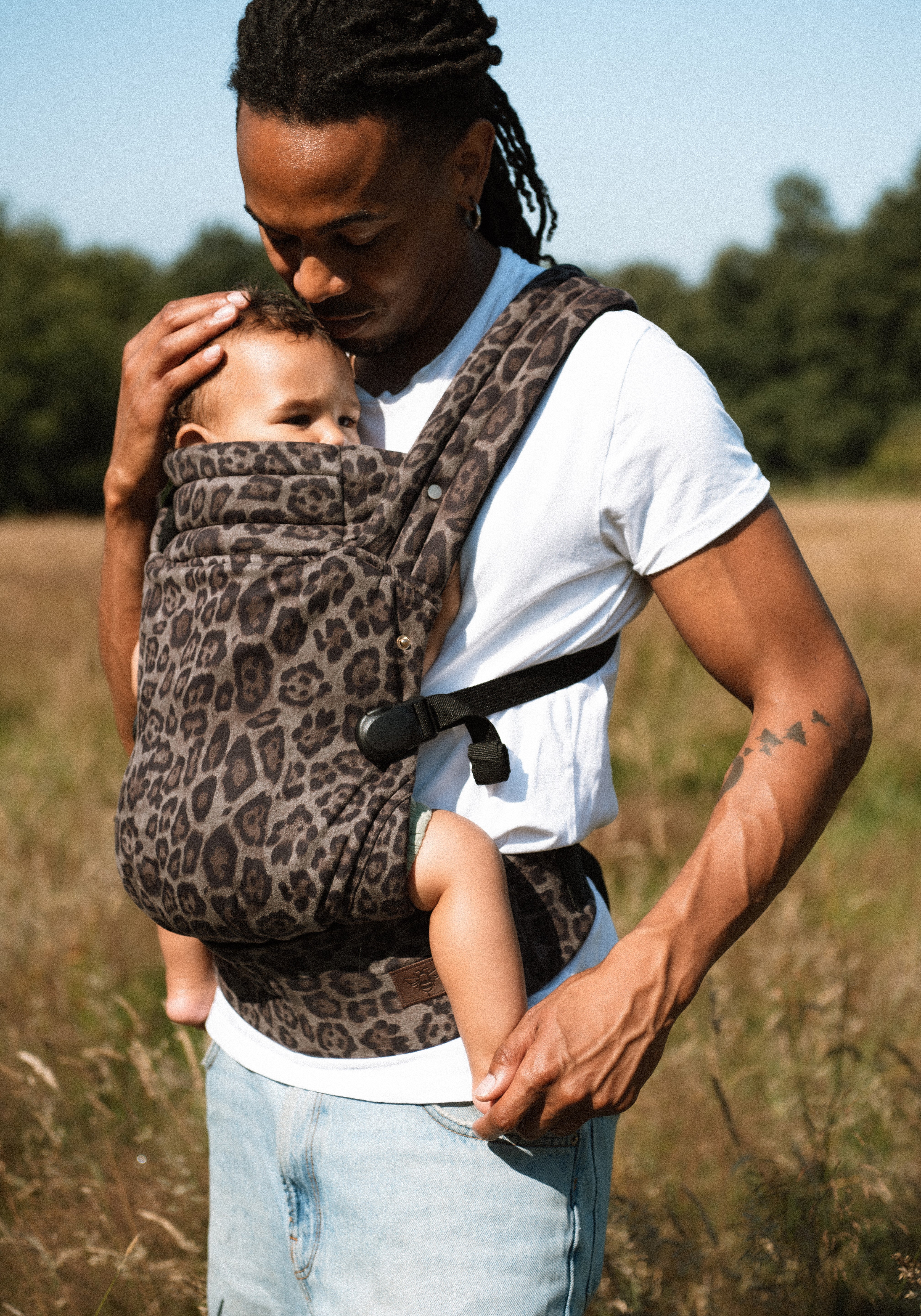 Nomad Air Animal Print Baby Carrier - Jaguar
