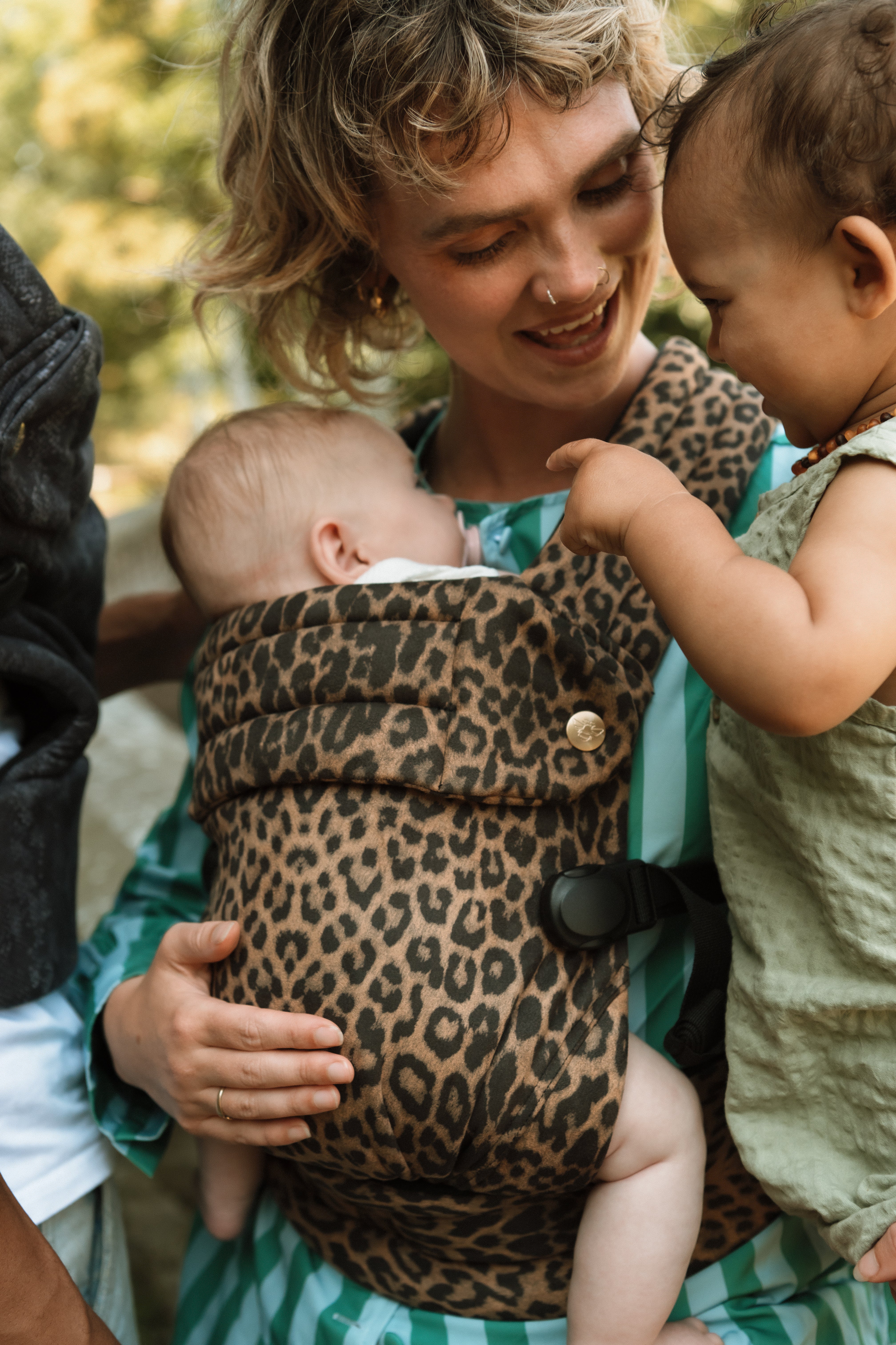 Savannah Animal Print Baby Carrier | Pay with Klarna – Bizzi