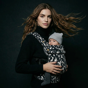 Nomad Air Monochrome Print Baby Carrier - Orca