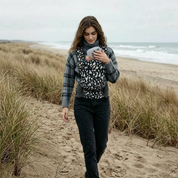 Nomad Air Monochrome Print Baby Carrier - Orca