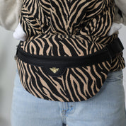 Zebra Print Baby Carrier and Hipster Bag Bundle