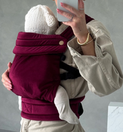 Velvet Baby Carrier - Velvet Cherry