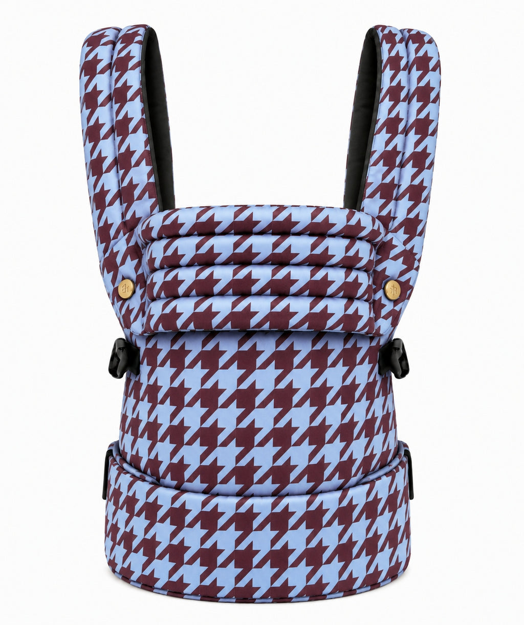 Nomad Air Houndstooth Baby Carrier - Harlow Lavender Blue