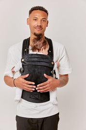 Nomad Air Velvet Baby Carrier - Panther Black