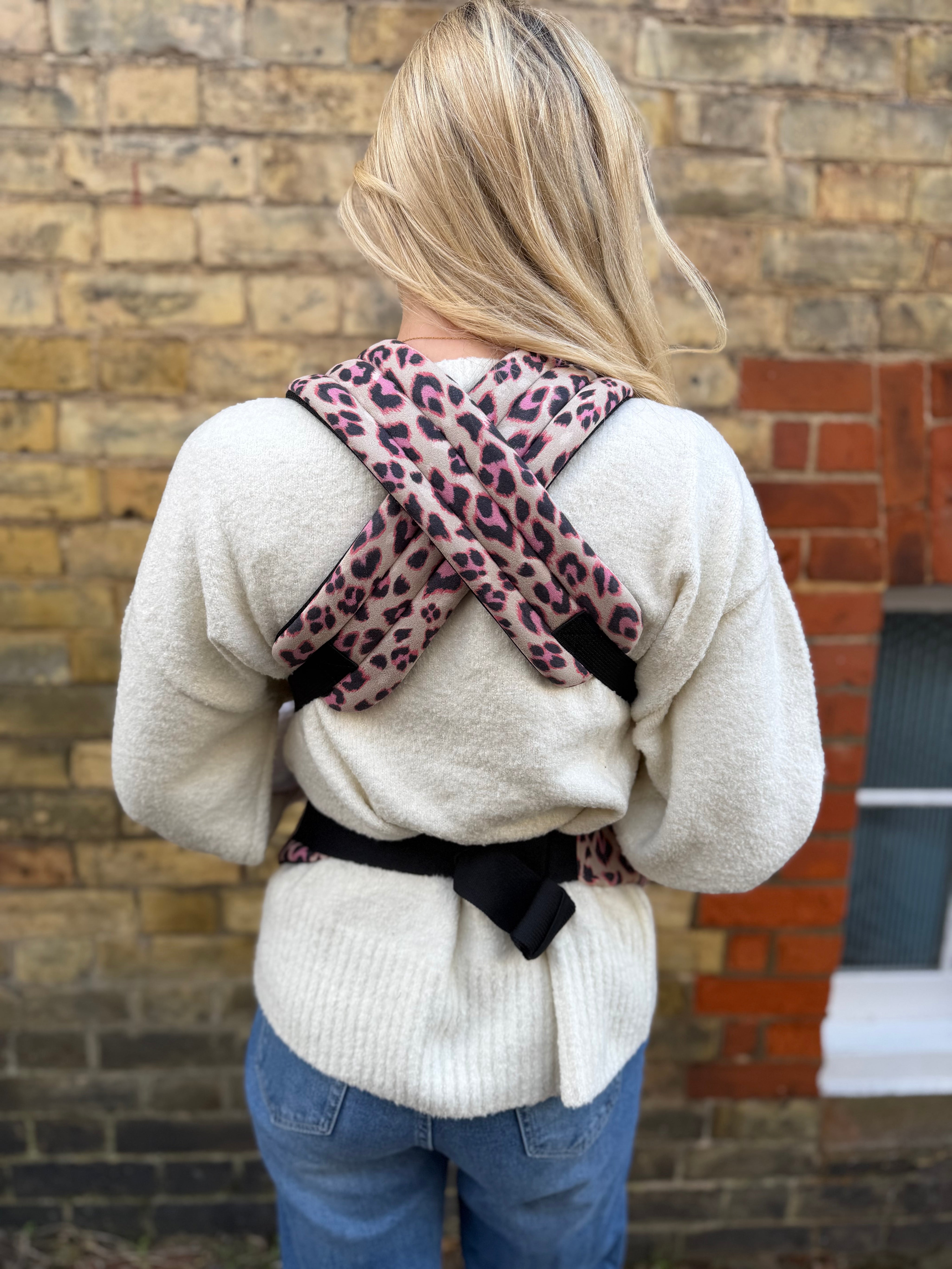 Nomad Air Animal Print Baby Carrier - Dusky Leopard