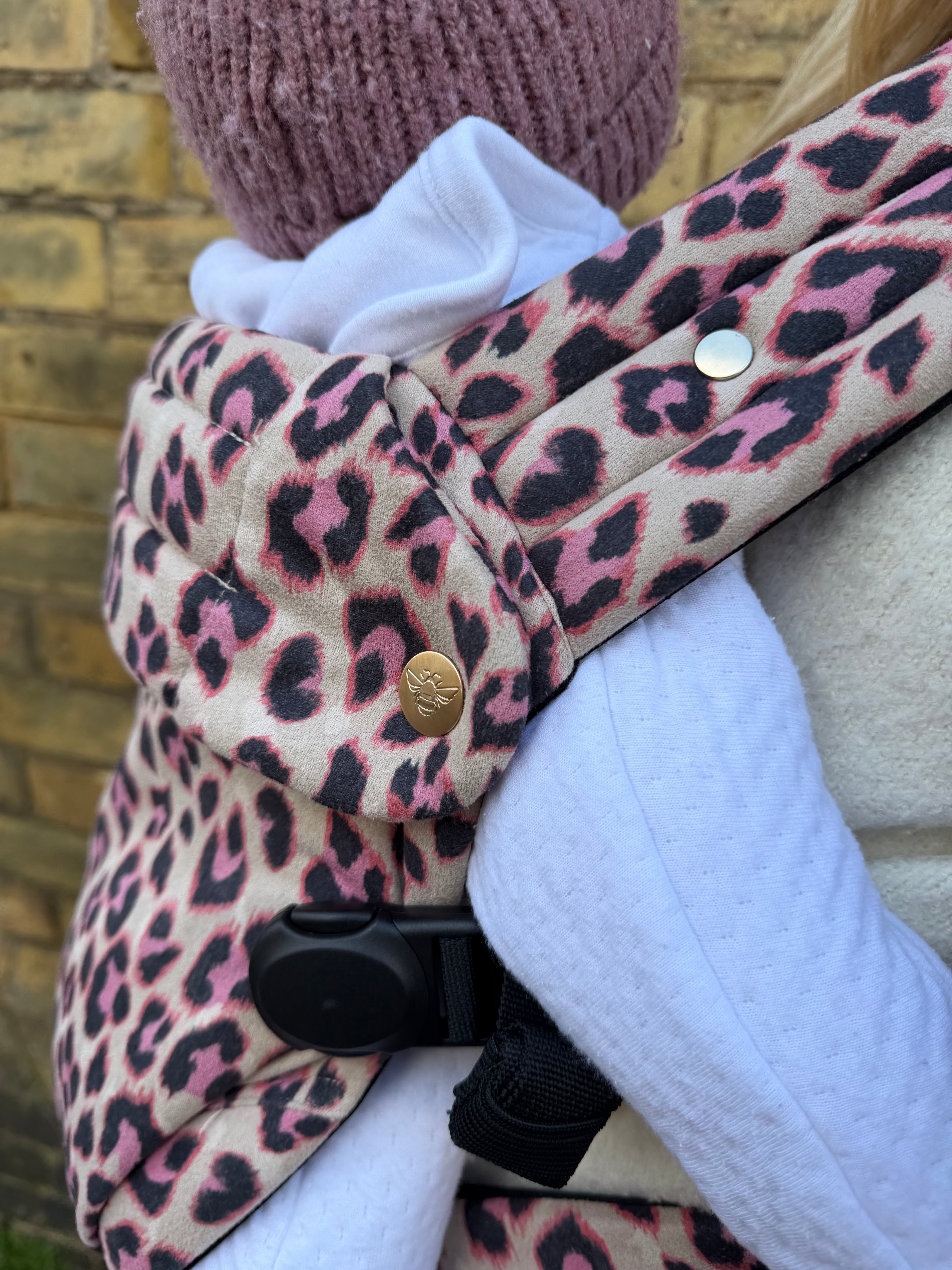 Nomad Air Animal Print Baby Carrier - Dusky Leopard