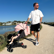 Prism Compact Stroller - Cinder Rose