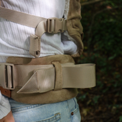 Sherpa Fleece Baby Carrier - Caribou