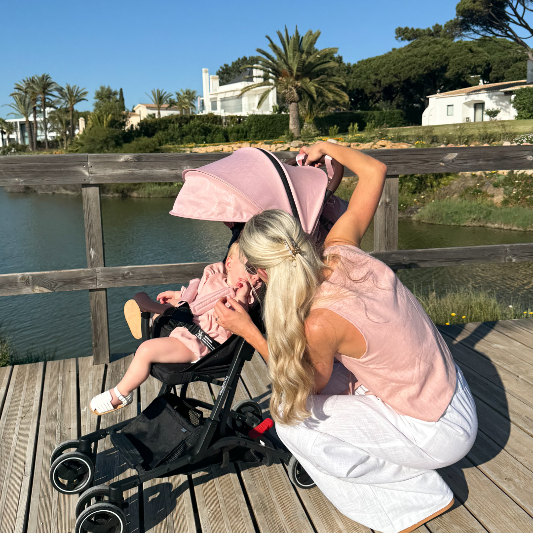 Prism Compact Stroller - Cinder Rose