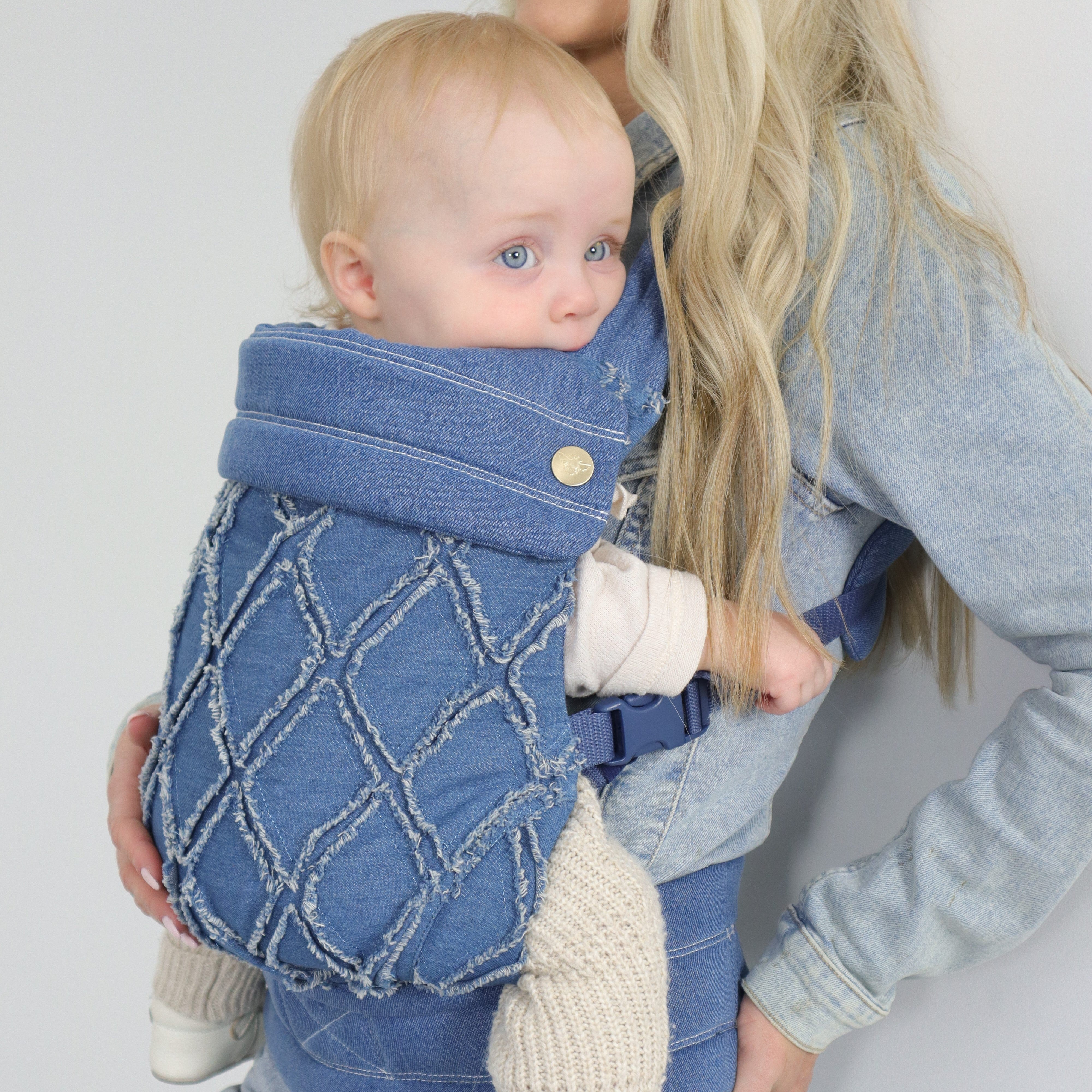 Blue Denim Baby Carrier - Daisy Duke