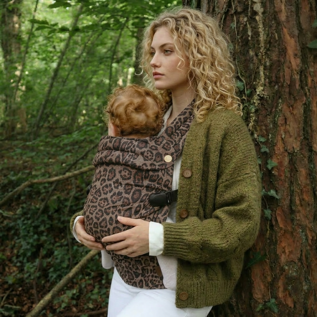 Nomad Air Animal Print Baby Carrier - Jaguar