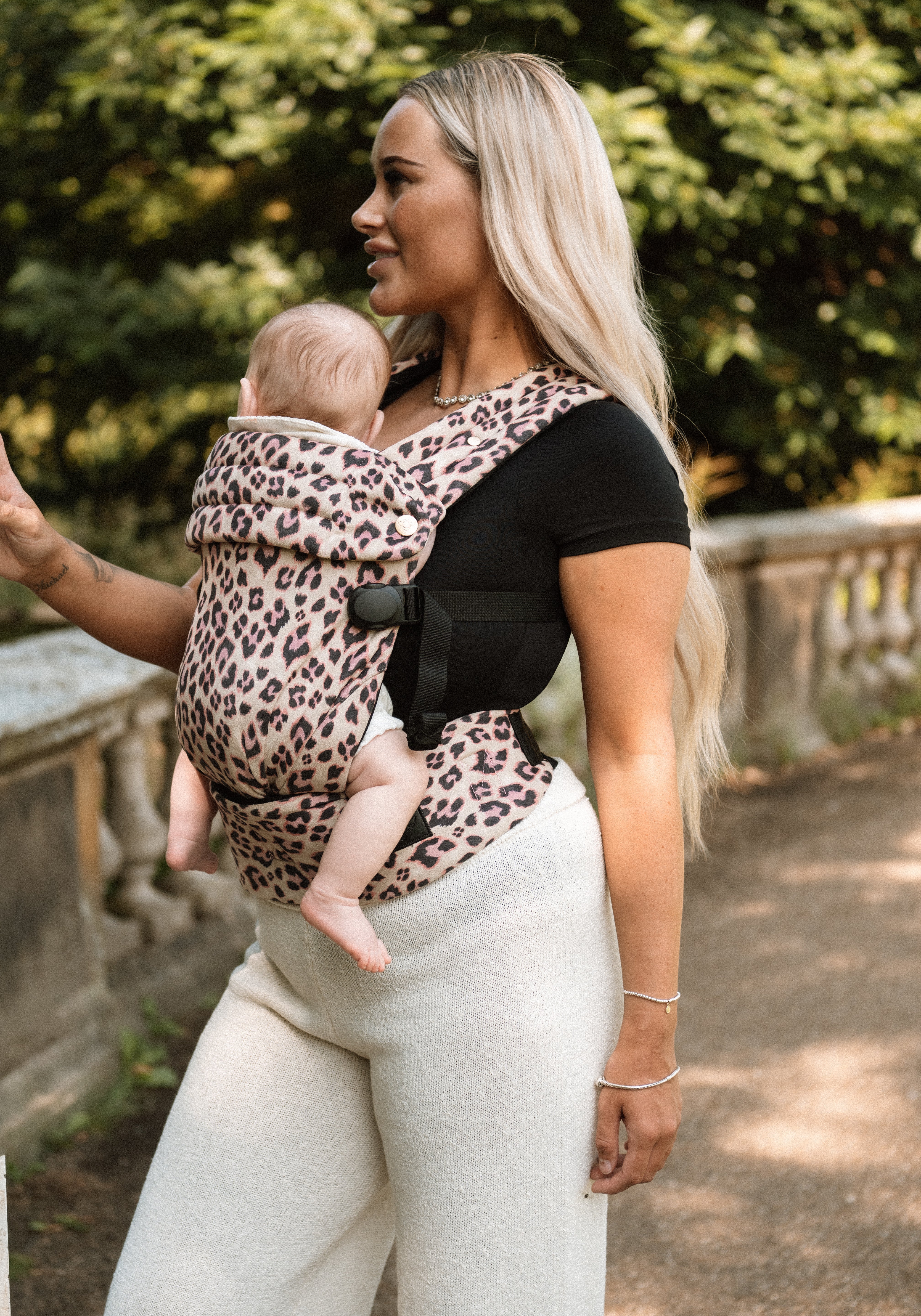 Nomad Air Animal Print Baby Carrier - Dusky Leopard