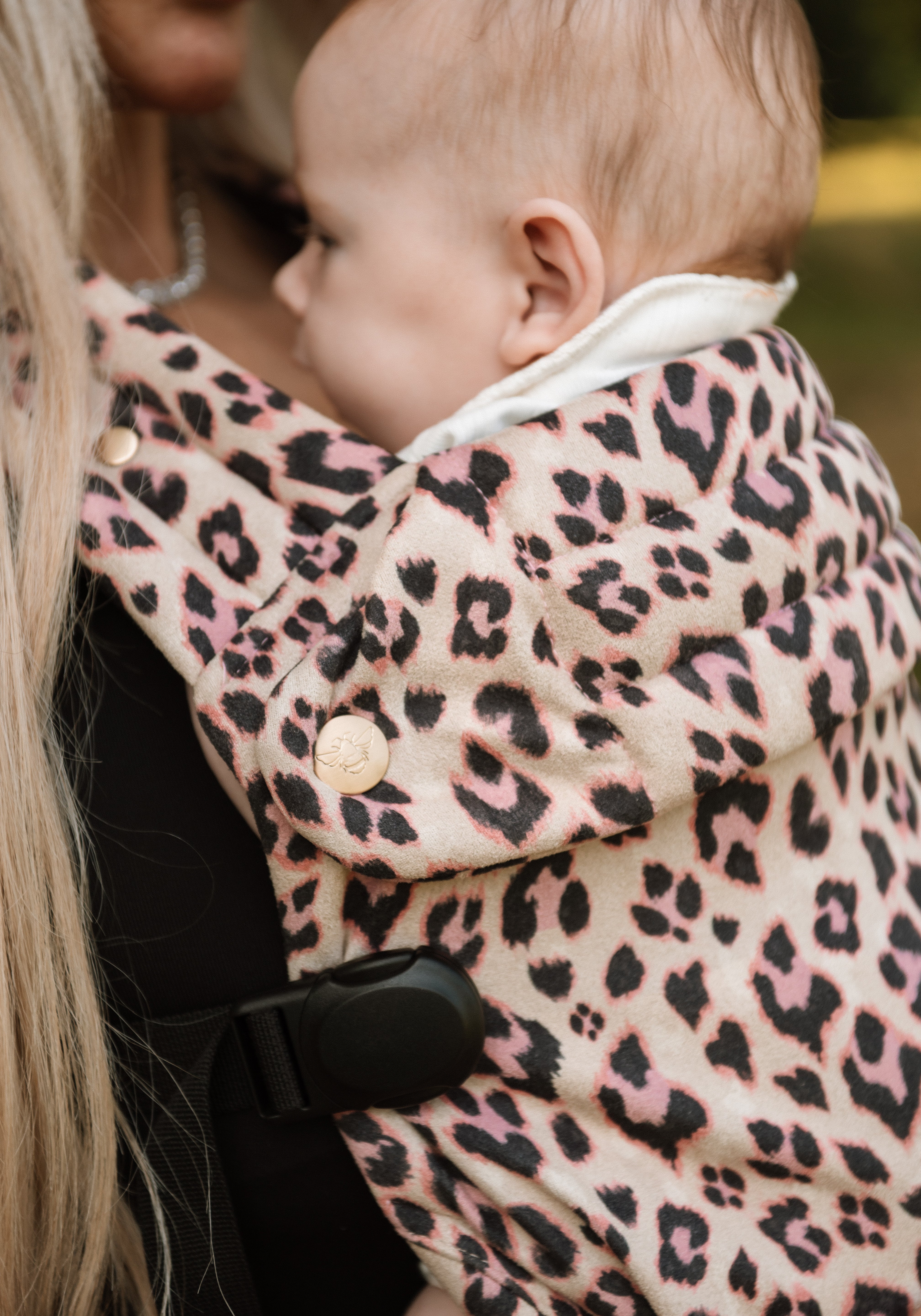 Nomad Air Animal Print Baby Carrier - Dusky Leopard