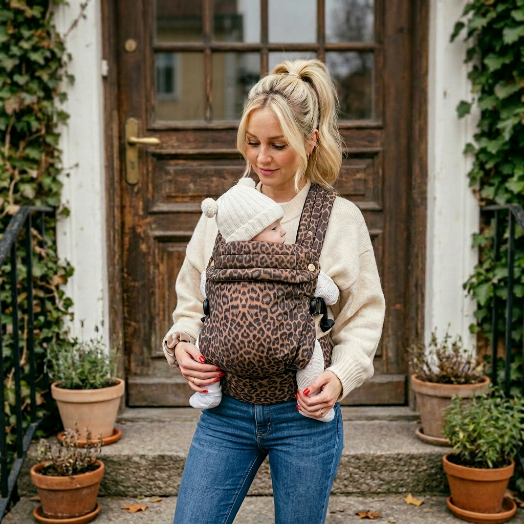 Nomad Air Animal Print Baby Carrier - Savannah