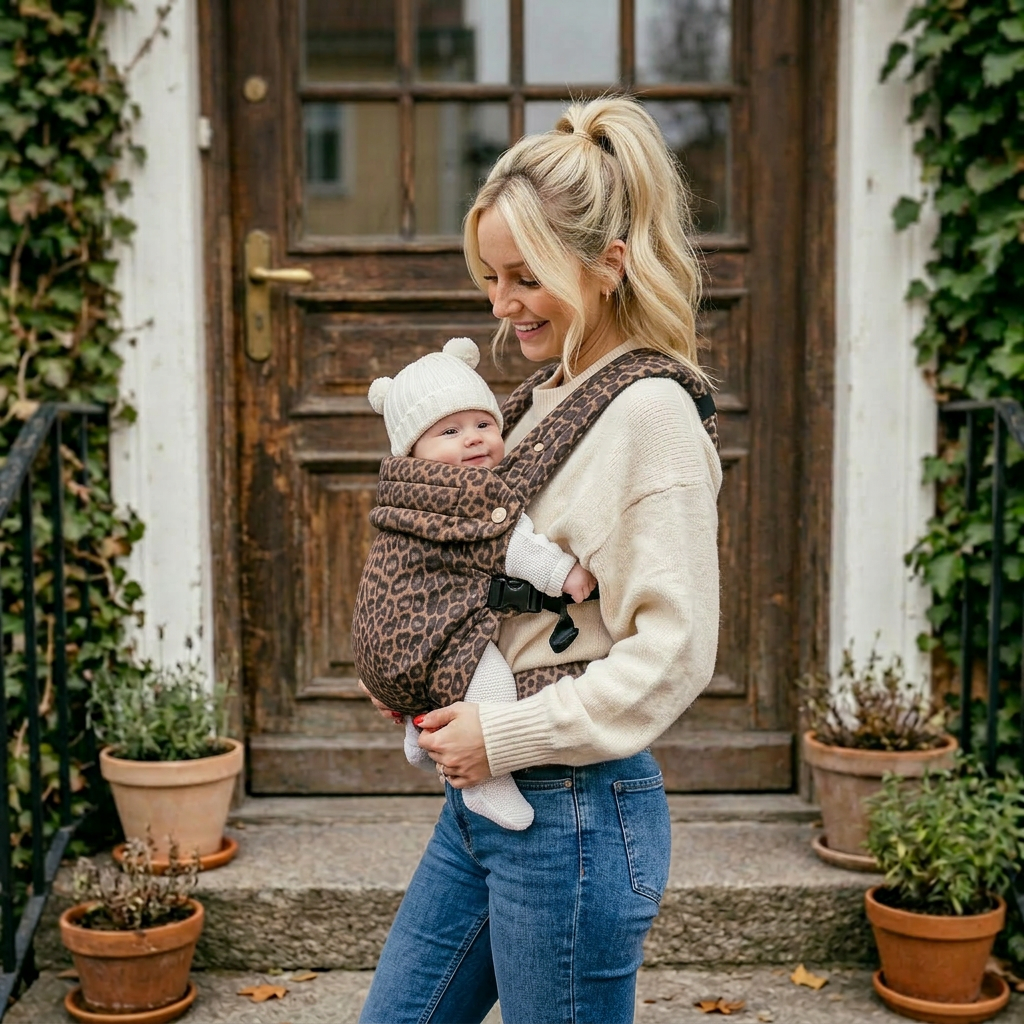 Nomad Air Animal Print Baby Carrier - Savannah