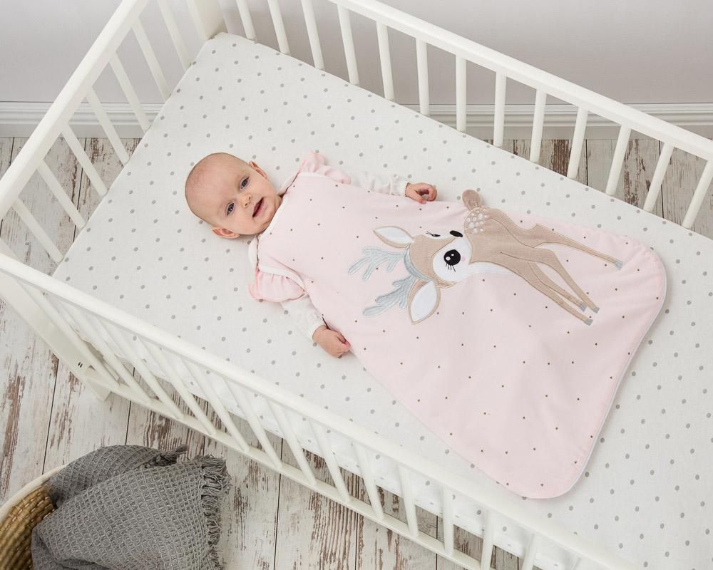 Baby Sleeping Bag 0-6 Months 2.5 Tog - Felicity Fawn - 1