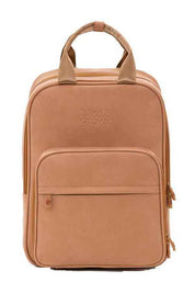 Baby Travel Crib Changing Rucsac - Vegan Leather Porcini - RucPOD ® - 2