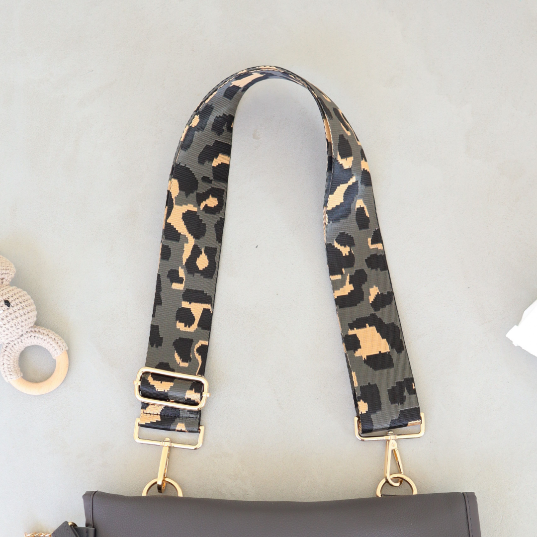 Vegan Leather Lilli Changing Bag - Smoke Grey