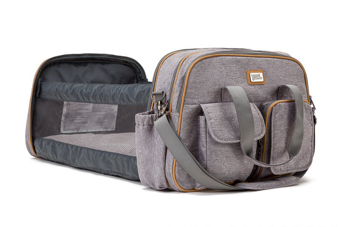 Baby Travel Crib Changing Bag - Windsor Grey - POD ® - 3